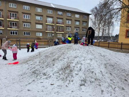 Užíváme si sněhové nadílky